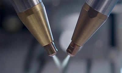 Surface treatment machine nozzles